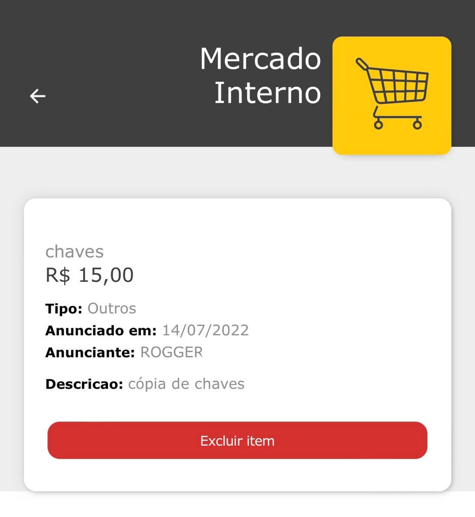 Venda seus ítens sem precisar sair de casa. aplicativo que facilita a comunicação